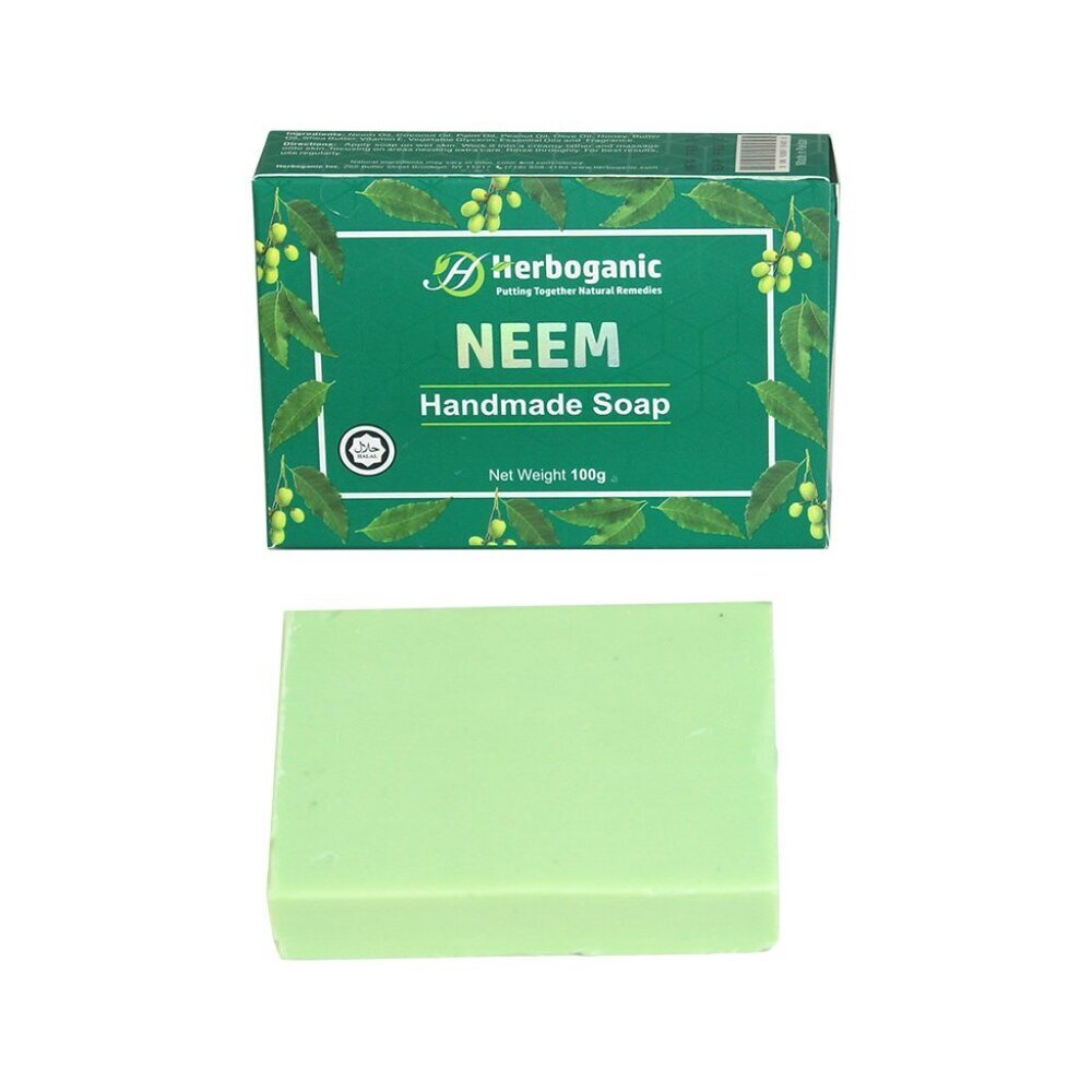Herboganic: Handmade Neem Soap 100% Natural Bundle 4/$30